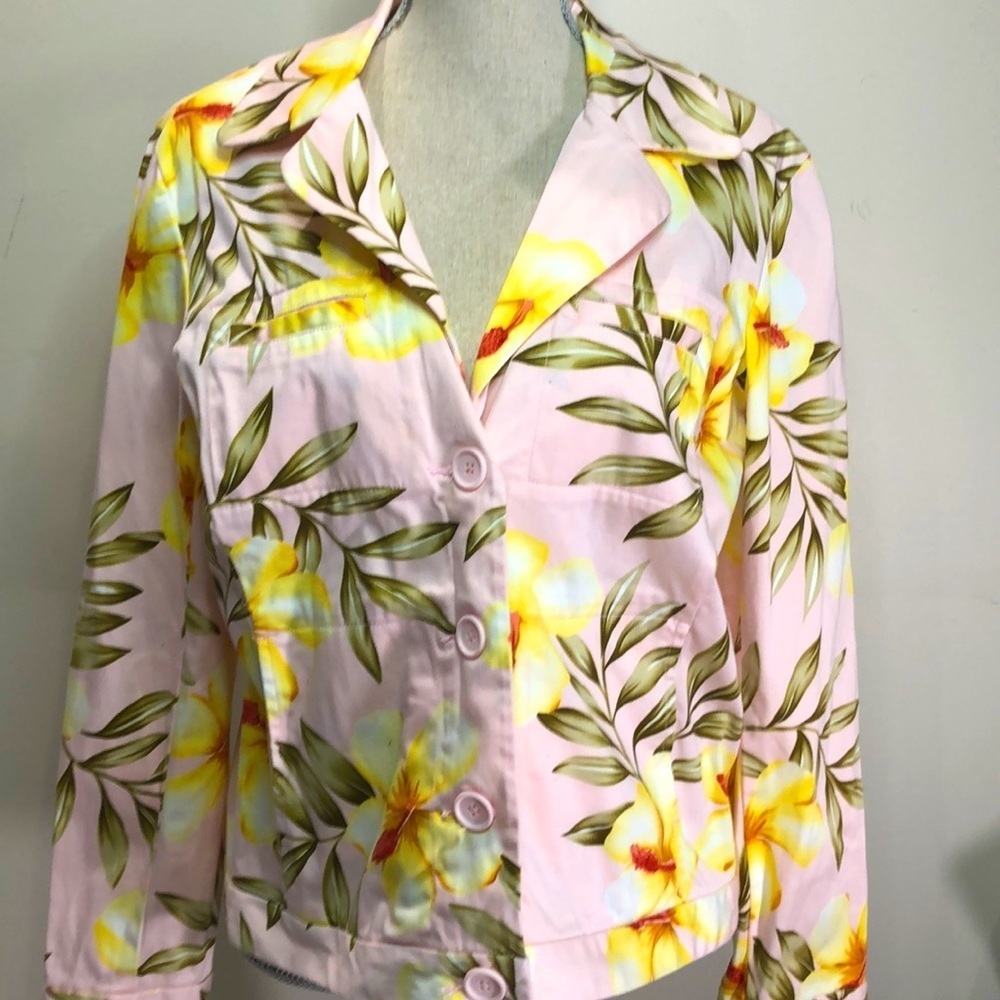 Jamaican Bay Blazer Jacket Tropical Lined
